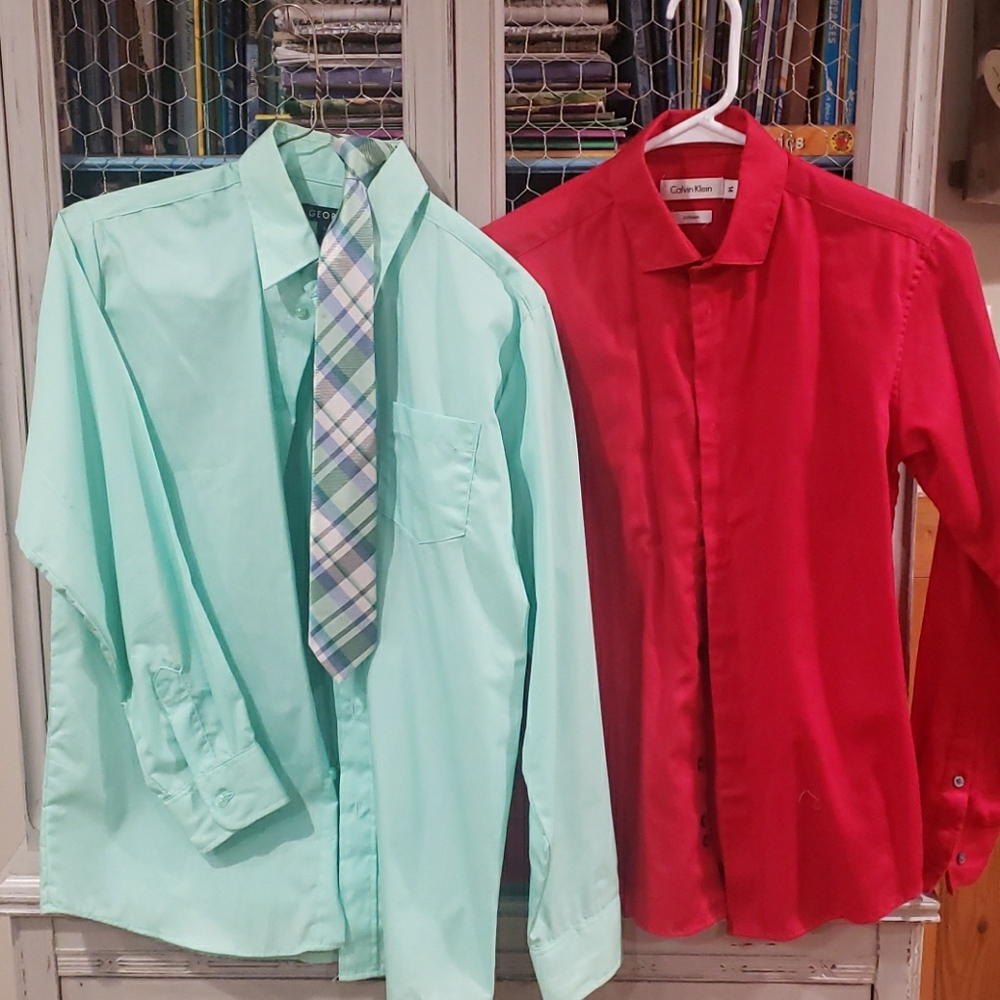 Bundle of boys dress shirts